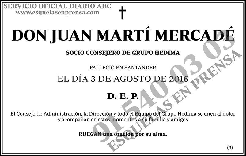 Juan Martí Mercadé